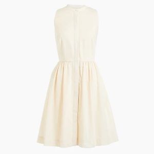 J.Crew Linen Blend Shirt Dress
